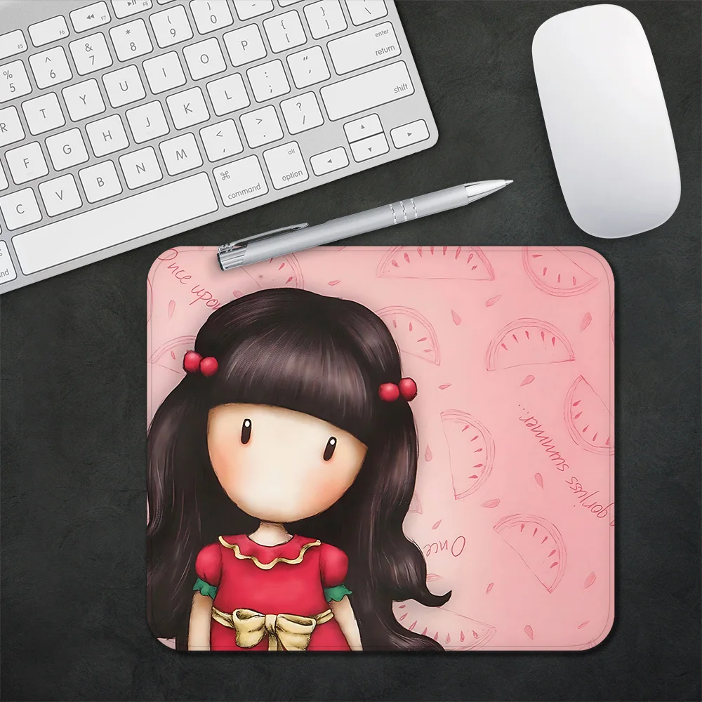 Pc Anime Santoro Gorjuss Gaming Mouse Pad XS Small Mousepad For PC Gamer Desktop Decoration Office Mouse Mat Deskmat Rug