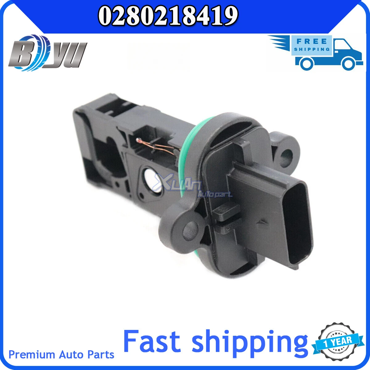 

0280218419 MAF MASS AIR FLOW METER SENSOR for GM Buick Encore Verano Chevrolet Cruze Sonic Trax 2013-2018 13505433