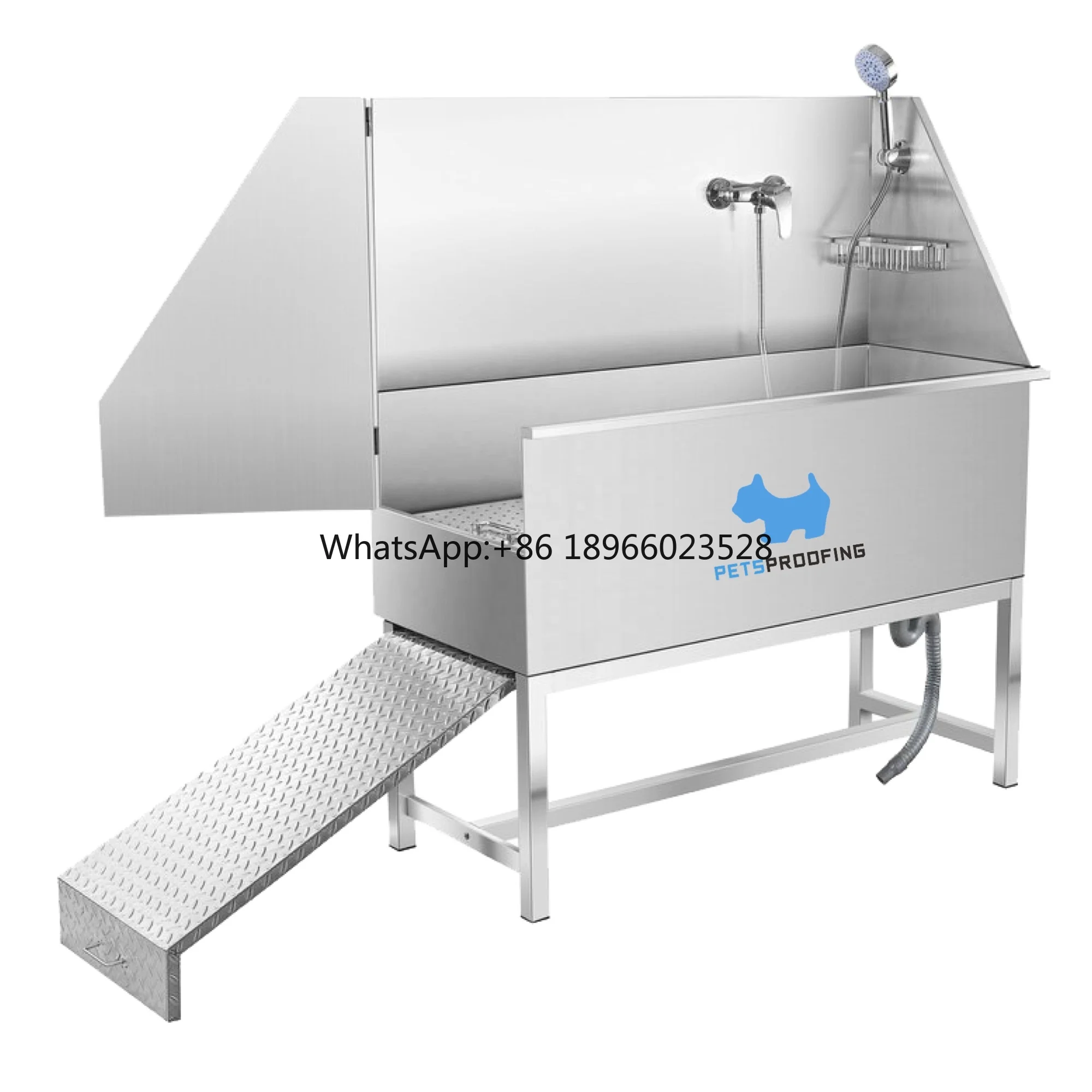 

Top quality multifunction Stainless Steel Factory Made Dog Grooming Bath Tub Station China Pet Spa Bathtub For Pet Cat Vet Shop