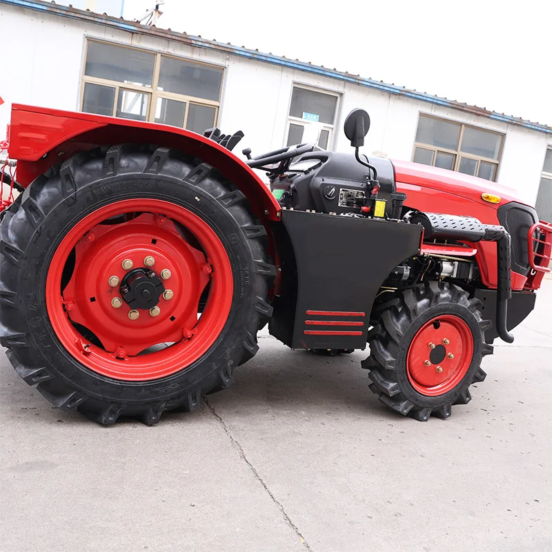 

Customized Smart Design Multifunctional Wheel Type Micro Tiller, Four Wheel Tractor & Farm Plowing Rotary Tiller