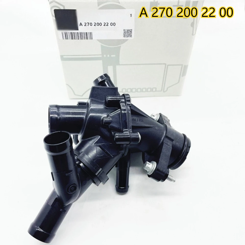 

High quality New For A2702002200 Engine Coolant Thermostat Fits Mercedes-Benz 2.0T GLA45 AMG 15-19