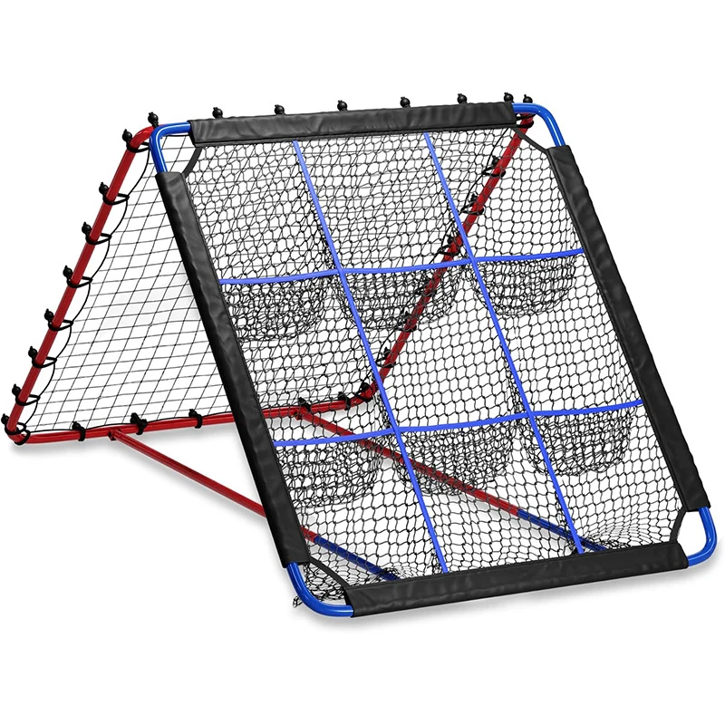 150x130CM double-sided rebound net baseball softball volleyball football multi-purpose rebound practice net with adjustable angl
