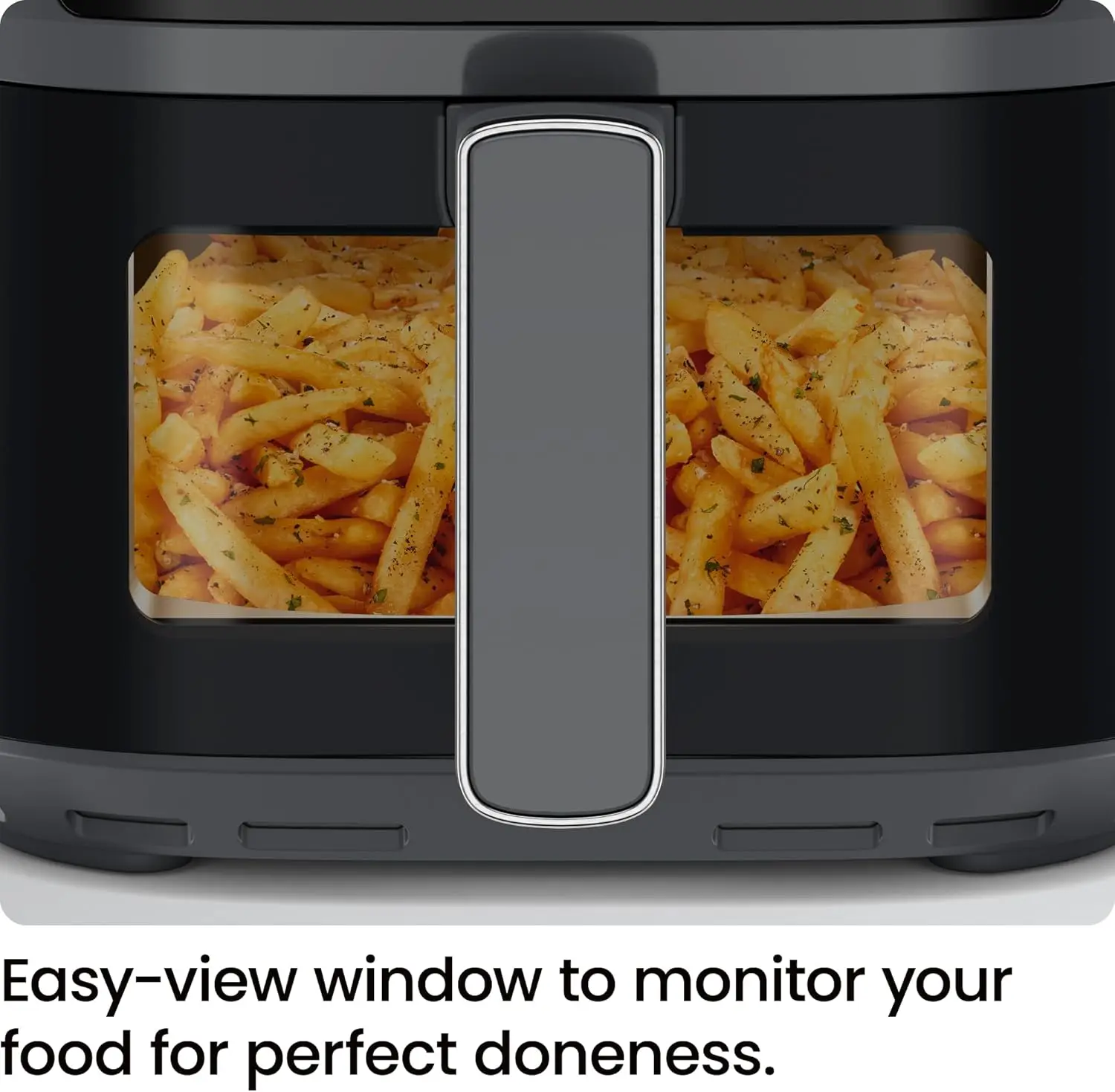 Nuova friggitrice ad aria-4 QT Compact Airfryer per pasti veloci e facili, presenta una tecnologia Hi-Fry per una finestra Extra croccante e facile da vedere USA