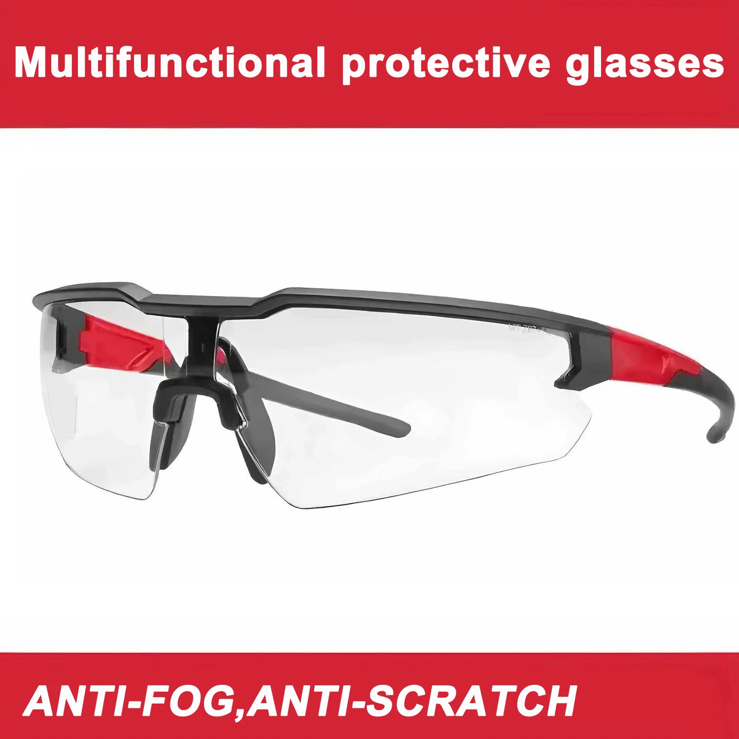 48-73-2000 transparent protective glasses, impact-resistant double