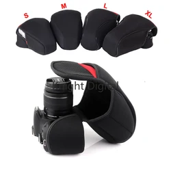 DSLR Camera Inner Soft Bag Case For Canon 200D 800D 1200D 600D 750D 700D 100D 1300D 80D 760D 1500D 550D 1100D 650D 7DMII 5D3 6D