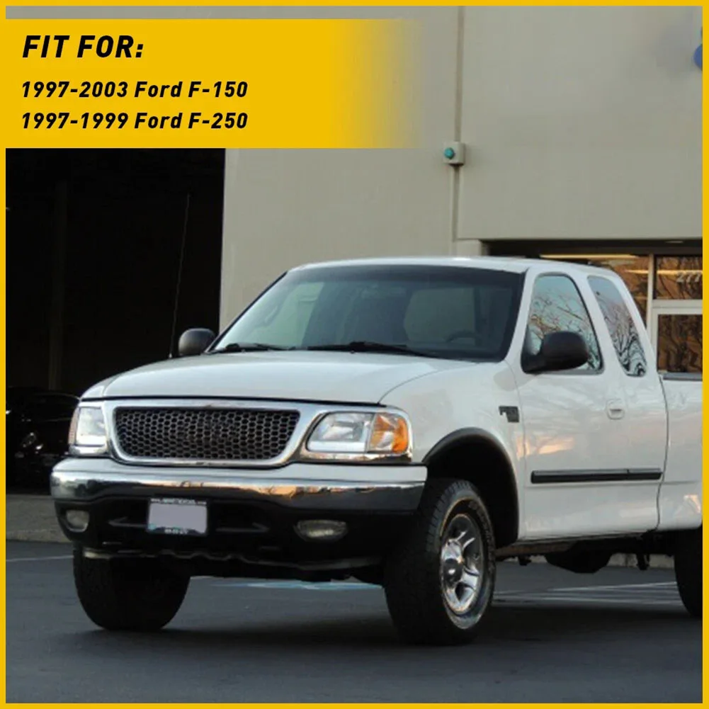 For Ford F150 F250 1997-2003 2X LED Panel Door Interior Courtesy Light Pair Lamp F65Z-13B724-AA, F65Z-13B725-AA