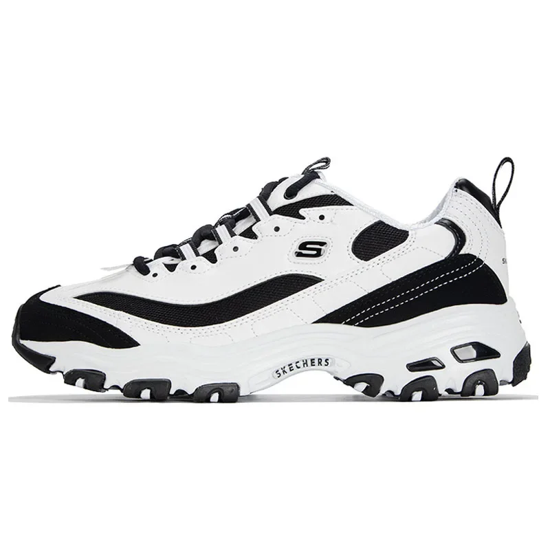 Skechers Skechers Men's Shoes Thick Bottom retro Panda Shoes Lightweight Cushioning Sports Casual Shoes