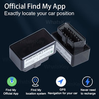 Car OBD Tracker With Find My APP for Apple GPS Locator Vehicle Anti-lost Tracking Device Free App Monitor L1 Replace AP100