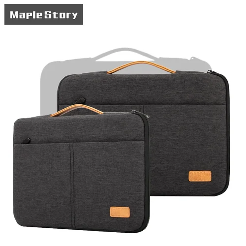 Imagen 1 del producto Funda para portátil para Macbook Air Pro 13,3, 15,6, funda para portátil de 14 pulgadas para Xiaomi, Huawei, Lenovo, Dell, Asus, funda protectora para portátil