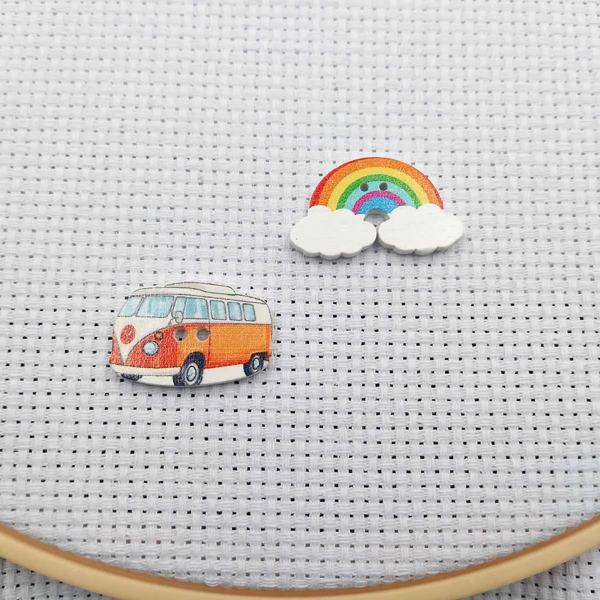 Needle Minders Wood Sewing Machine 2pcs Needle Holder Embroidery Magnet Needle Keeper Needle Minder for Cross Stitch Needlework