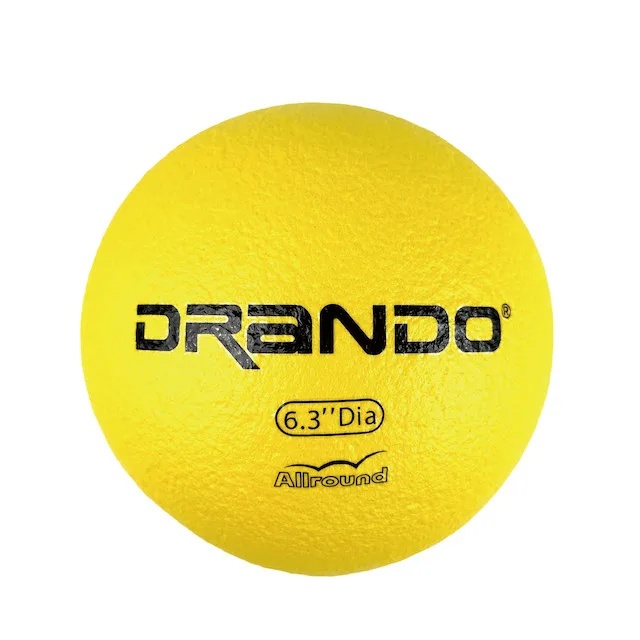 Dodgeball, 6.3 inch Skin Foam Dodgeball,  Low Bounce, Handball, Kickball, Playground Ball, Team ball Sports, Soft Skin