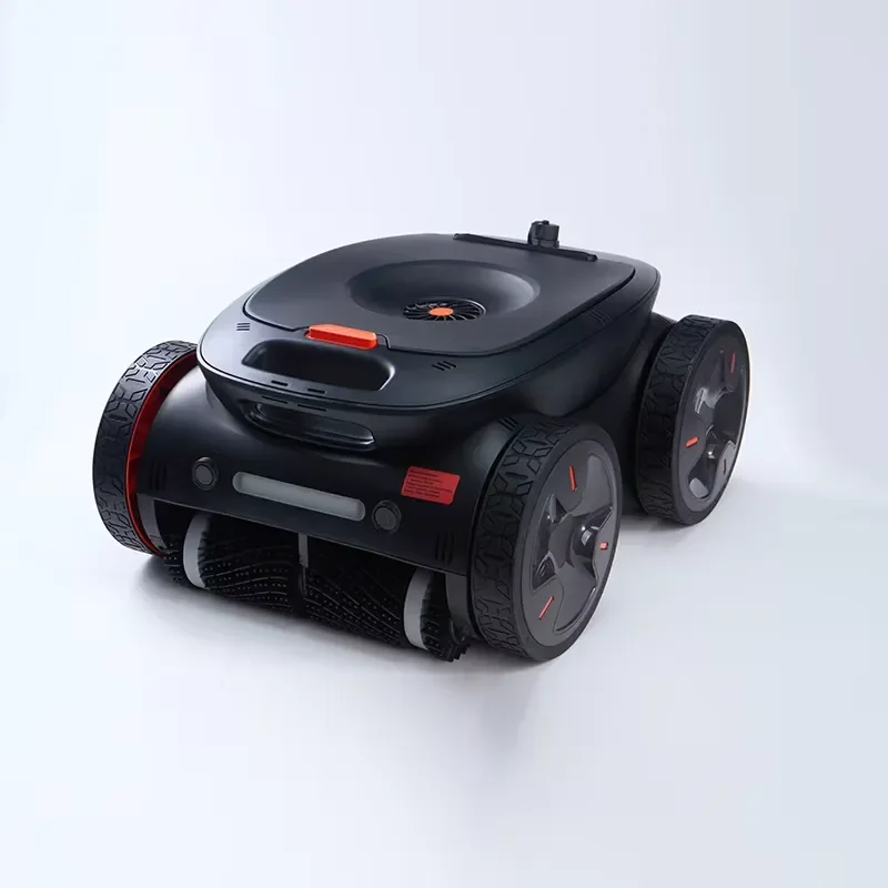Automatic Cordless Pool Cleaning Robot High Power Suction Device for Underwater Debris Removal Wireless Swimming Pool Floor