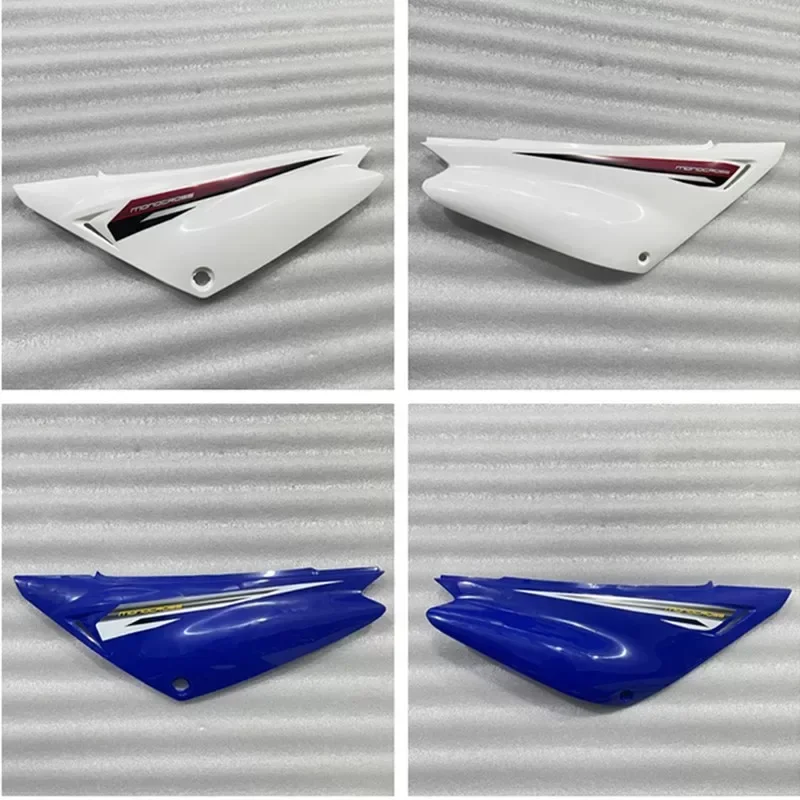 

Motorcycle Side Covers for Yamaha Jianshe 125cc Dirtbike XTZ125 JYM125-9 XTZ JYMBlue/White Plastic Body Left/Right Side Panels