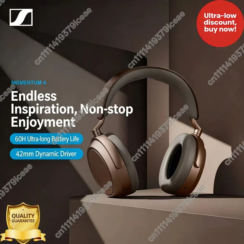 

Sennheiser MOMENTUM4 Wireless Big Steamed Bun Headset with Active Noise Reduction Bluetooth