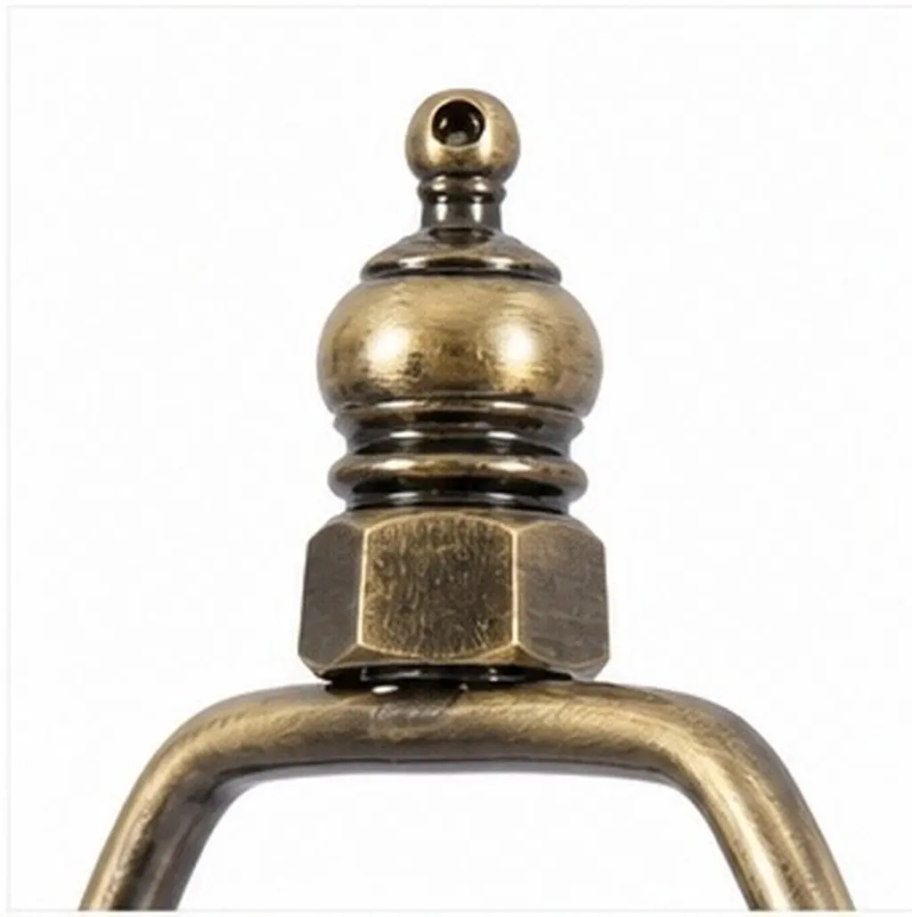 1Pcs Iron Horn Lamp Frame Lampshade Bracket Lamp Harp Fitting for Table Floor Lamps Bottom Hole 10Mm Robust Decorative Modern