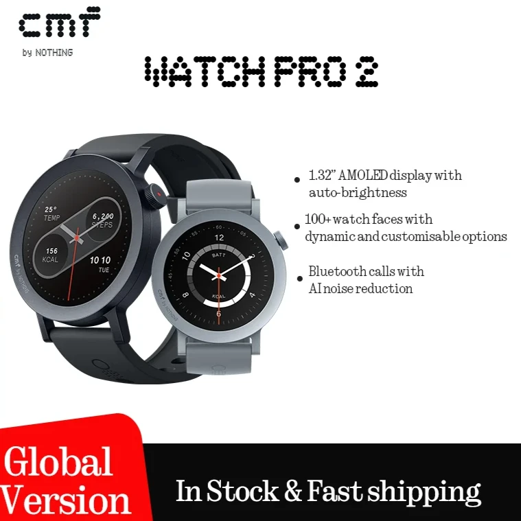 Глобальная версия CMF от Nothing Watch Pro 2