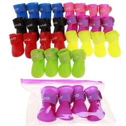 Pet rain boots, dog shoes, soft sole dog shoes, waterproof shoes, pet supplies