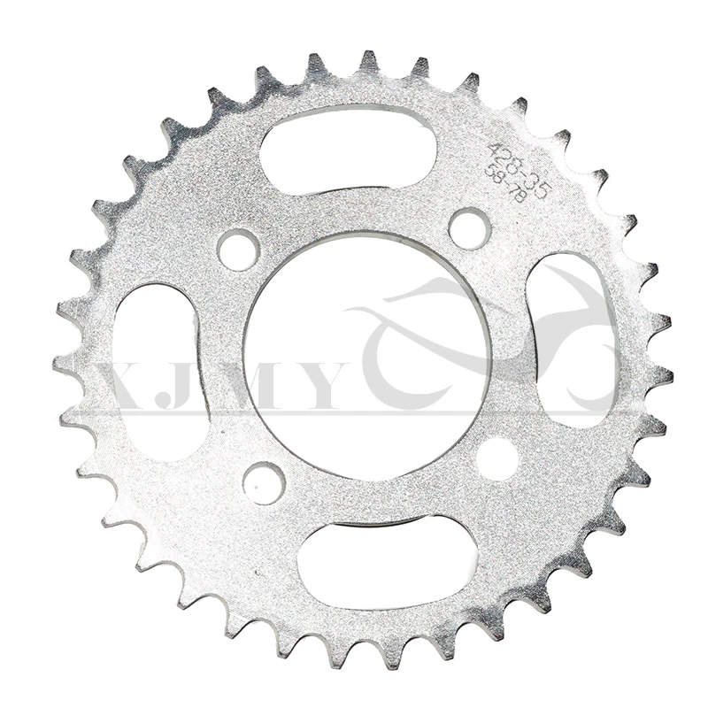 Motorcycle Accessories 428 Chain 58mm 35T Sprocket Rear Wheel Gear for Offroad Motorcycle ATV Four-wheel Off-road Modified Parts