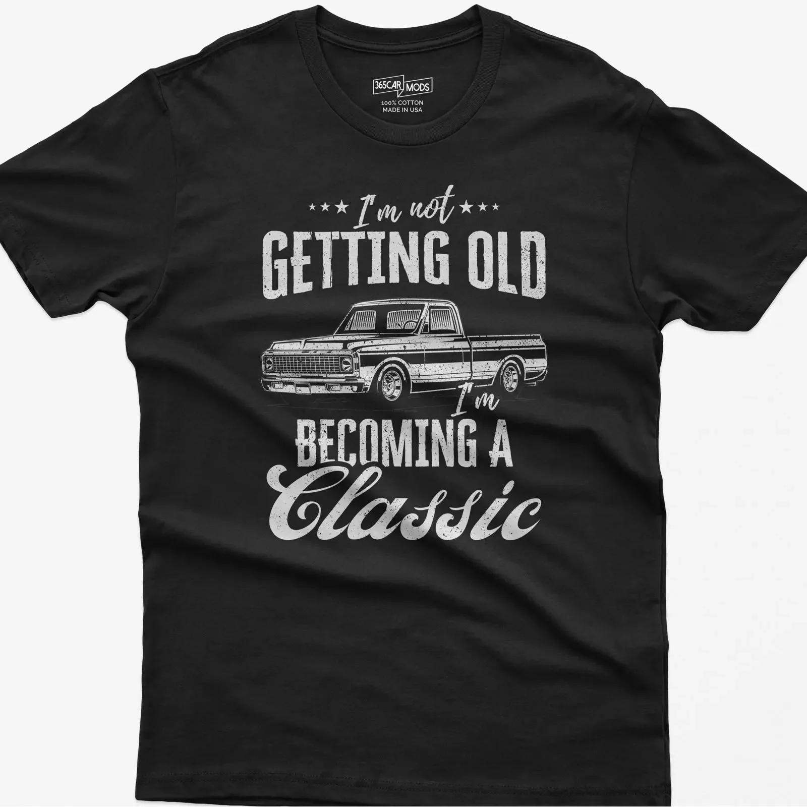 Classic Pickup Truck T Shirt Vintage Car Lover  vintage Washed Soft Stretched Versatile Top For Everyday Wear streetwear