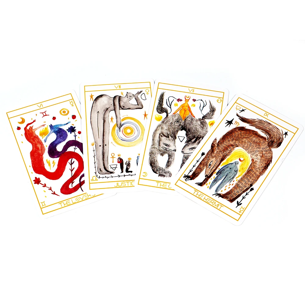Le Lilifer kartu Tarot 80 buah kartu la Tradition Occulte et ma Propre Pratique geoelle Travel pesta mengumpulkan permainan