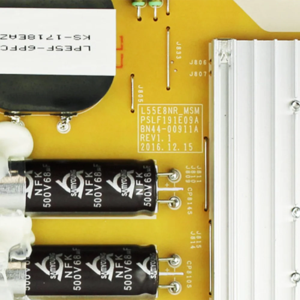 QN49Q6FAMFXZA UA55MU7000KXXM UA55MU7700JXXZ UA55MU8000WXZW UA55MU9000WXXY 전원 공급 장치 보드용, LED L55E8NR_MSM BN44-00911A