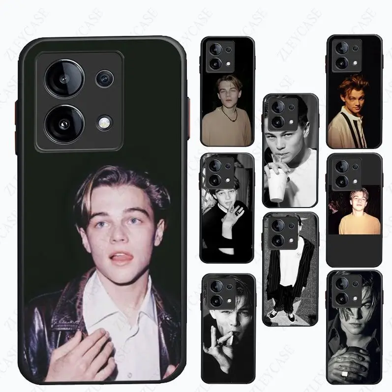 young Leonardo DiCaprio Phone Cover For Xiaomi Redmi Note13pro note12pro 11pro note10pro 9pro 8pro 9s 9T 8T K40 12C 10C Cases