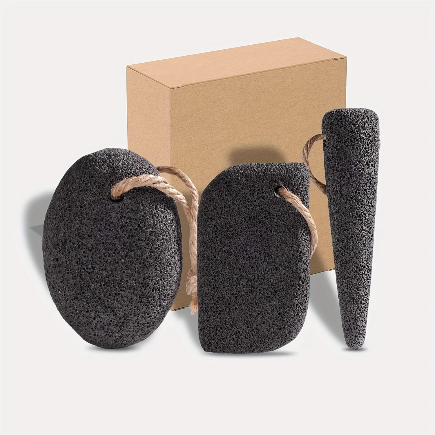 

1pc/3pcs Volcanic Pumice Foot File, as a dead skin remover for the feet and hands, non scented foot scrub Pumice