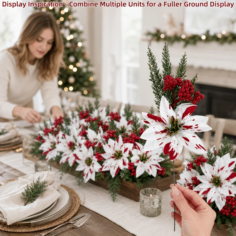 adornos-florais-de-natal-brancos-e-vermelhos-com-densos-cachos-de-bagas-vermelhas-e-ramos-de-folhagem-perene-ideais-para-arvores-de-natal