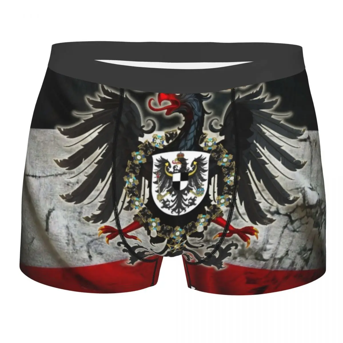

German Empire Flag Underwear Men Sexy Print Customized Boxer Shorts Panties