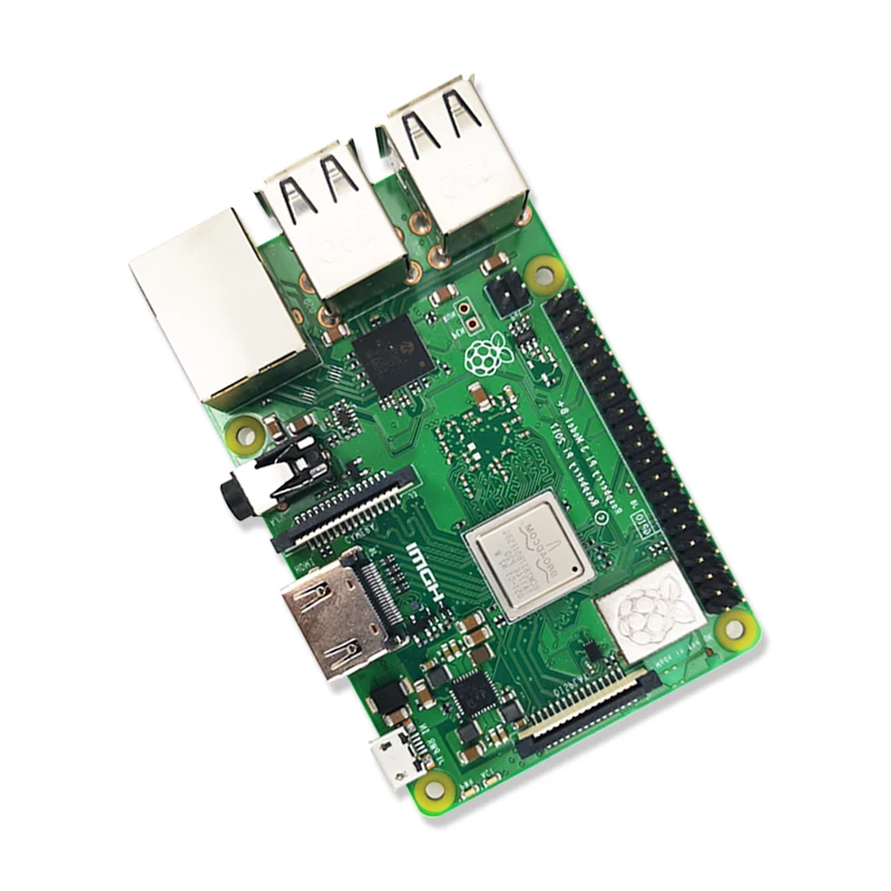 Imagem -03 - Modelo Original Element14 Raspberry pi b Plus 3b Mais Bcm2837 1.2g Raspberry pi com 2.4g e 5g Wifi 4.2 Bluetooth e Poe