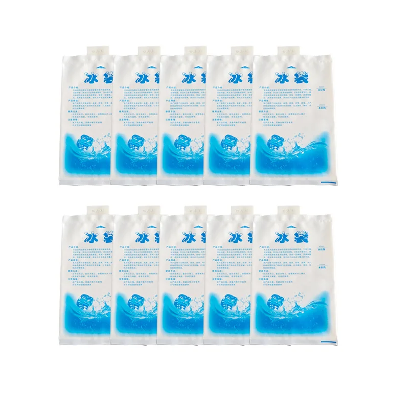 IJspak Herbruikbare gel Koude zak Voedselijspakketten Pijnlijk koud kompres Drank Gekoeld voedsel Conserveringsgel Droogijspak IJs