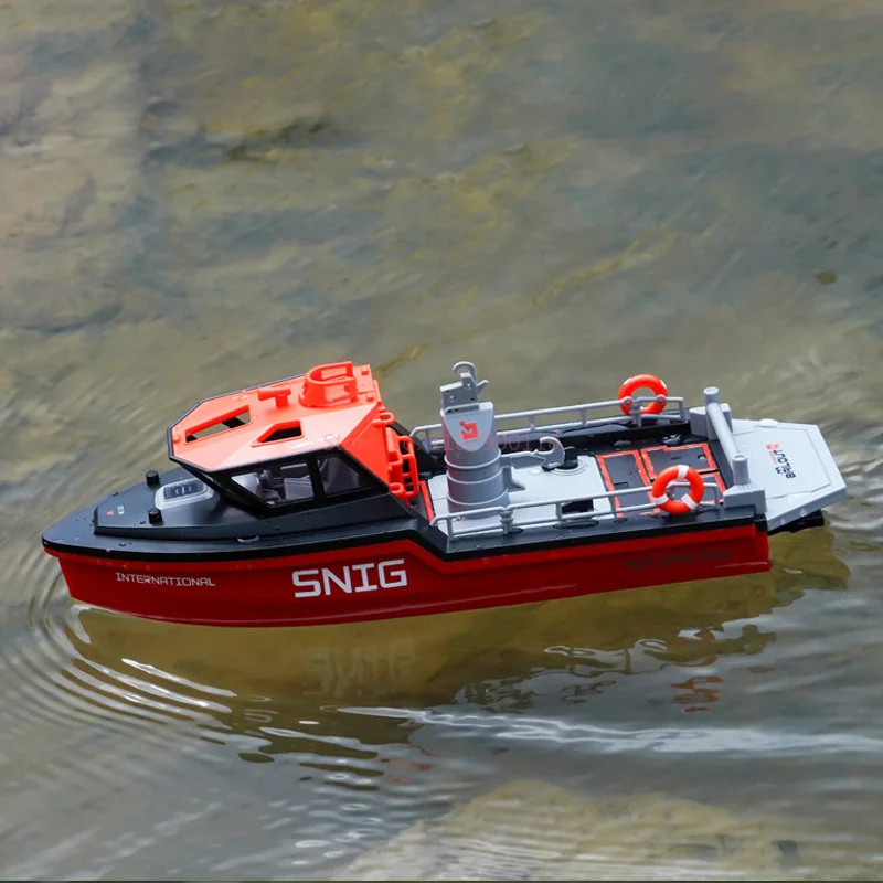 Tx694  693 Rc Boat 2.4g 1/32 Powerful Brushless Motor Long Range Wireless Electric Remote Control Rescue Boat Model Toys Boys