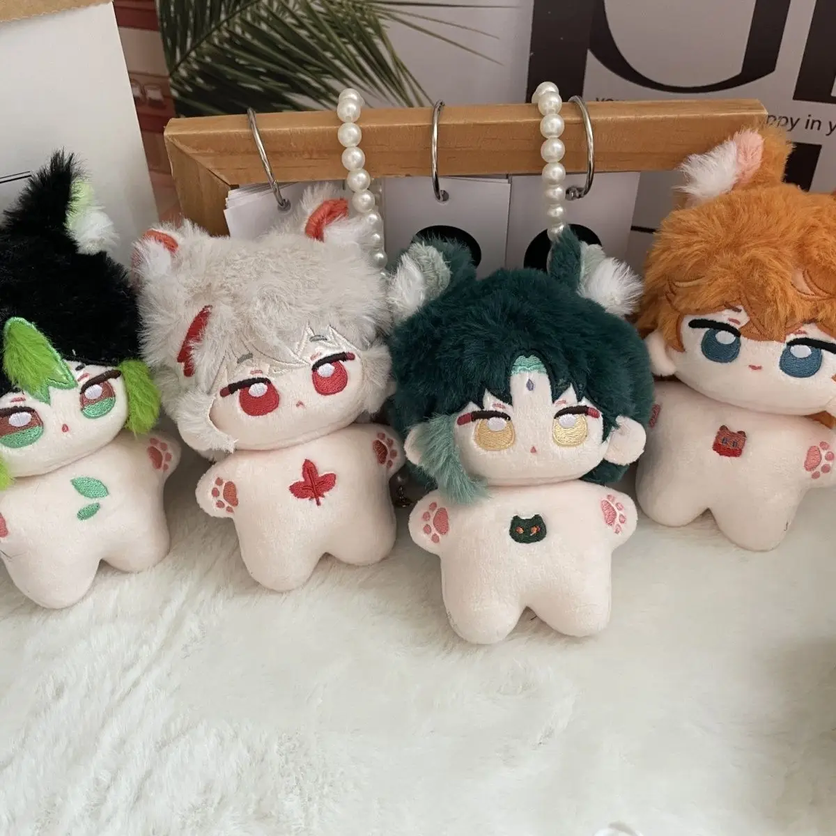 

Хлопковая кукла-фигурка в форме морской звезды, 10 см, в стиле аниме-дойчимши, аксессуар для сумки, для подвешивания на стену