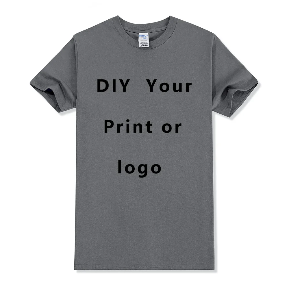 Benutzerdefiniertes T-Shirt mit Aufdruck vorne und hinten, professionell, Ihr eigenes Logo, Textfoto, männlich, personalisiertes Premium-Geschenk-T-Shirt, EU-Größe, 100 % Baumwolle – Detail 16