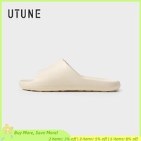 UTUNE Summer Soft Sole Slides for Men and Women Unisex Comfortable Non-Slip Sandals for Indoor Outdoor Home Bathroom Beach Shoes