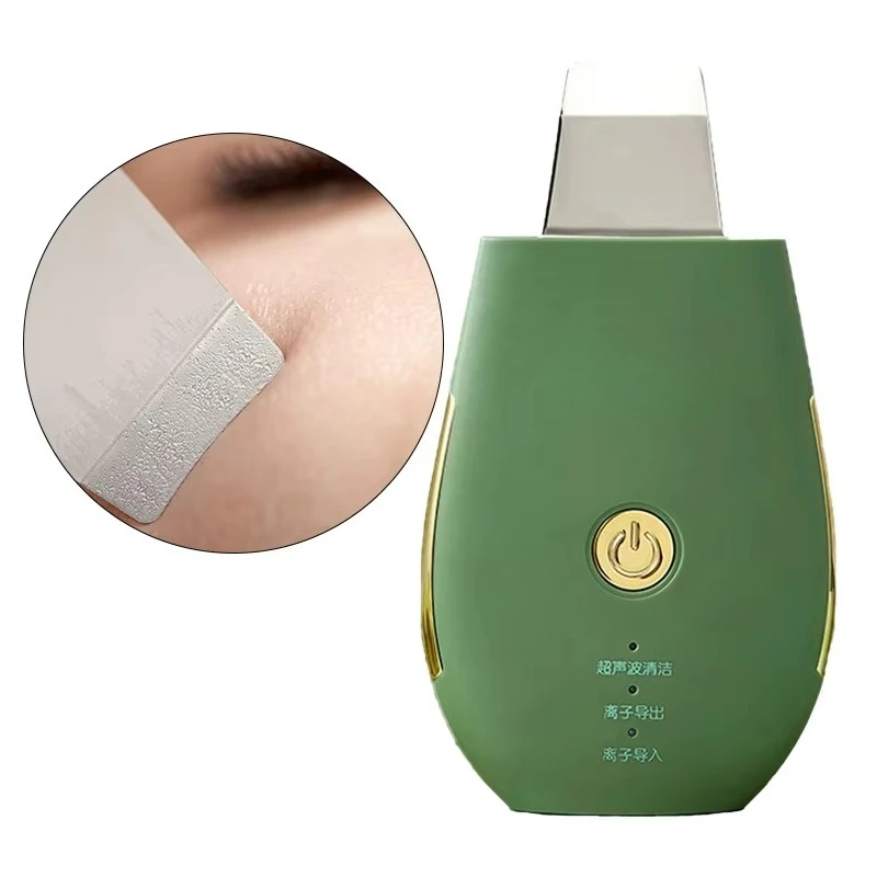 Beauty Personal Care Vibration Professional Portable Ultrasonic Dead Skin Peeling Spatula Face Scrubber Machine