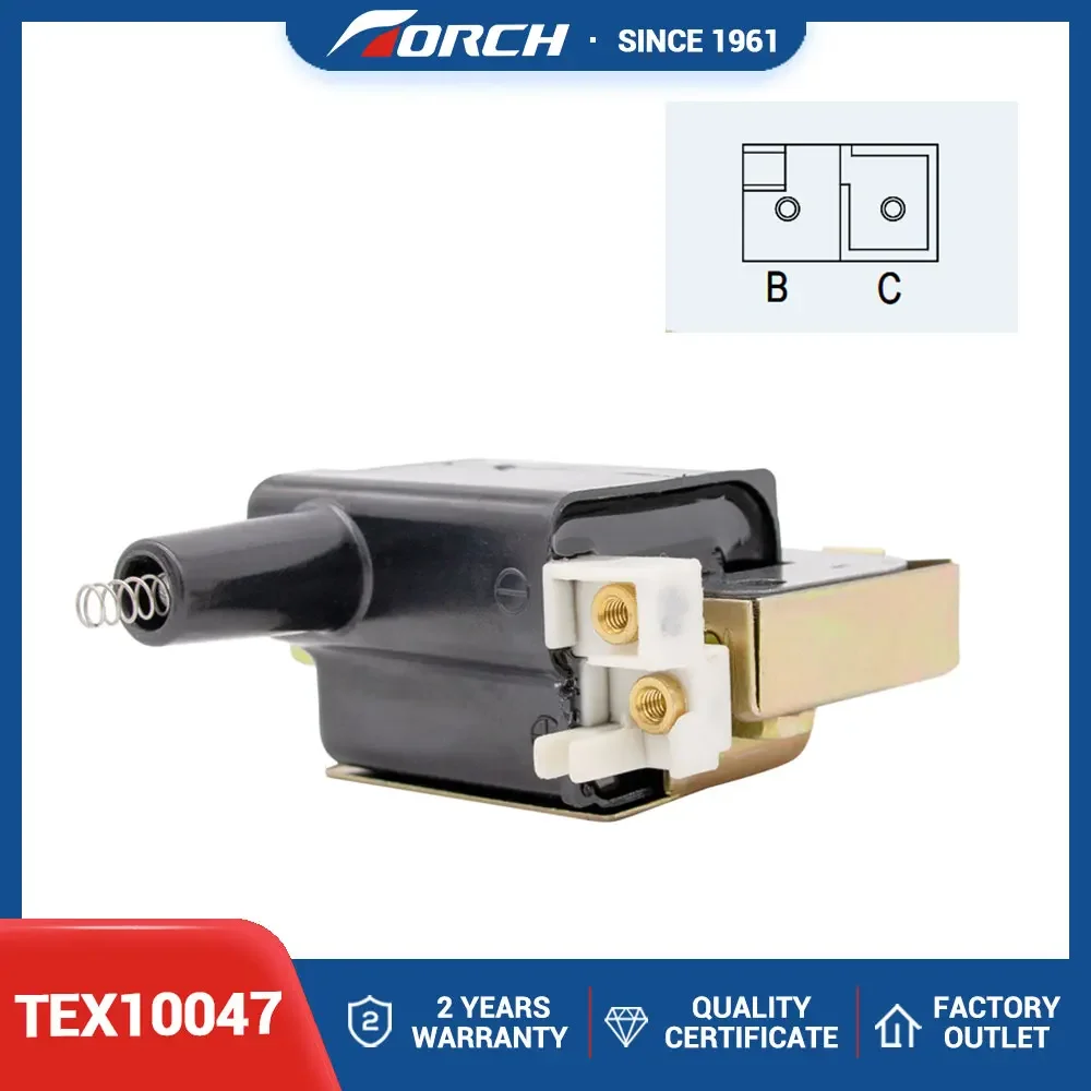 1PC Ignition Coil TEX10047 Replace for 30510-P73-A01 30510-P73-A02 30510-PT2-006 NEC100530 30500PT2006 88921379 UF89 C873 E553A