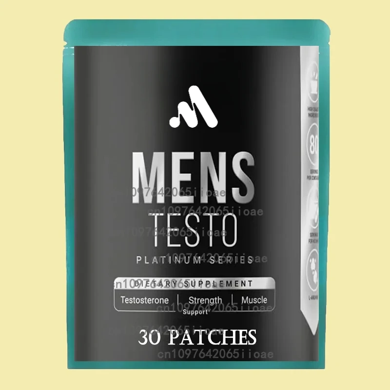 

30 Patches Testosterone Booster for Men Fast Muscle Building Extreme Testosterone Anabolic, Transdermal Patches