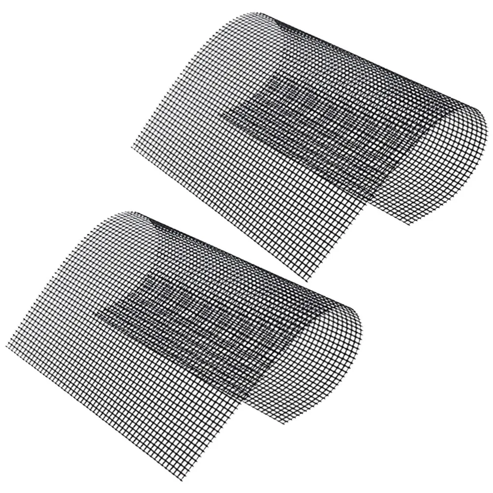 2Pcs Premium Non Stick Grill Mesh Mat Reusable Barbecue Pad Heat Resistant for Indoor Outdoor Bbq Grilling Accessories Grill Net view 5