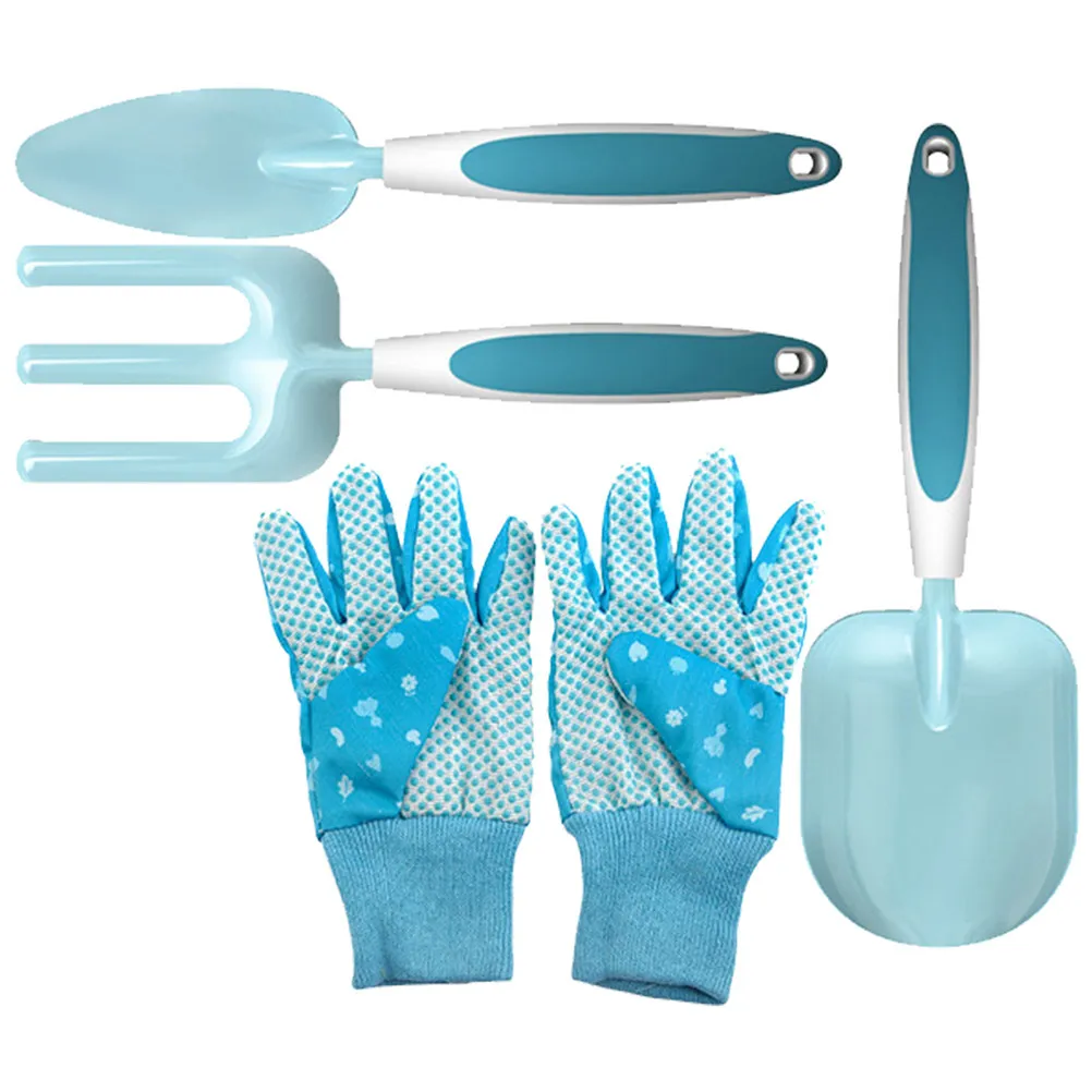 1Set Multi Functional Garden Hand Trowel Strong Metal Transplanting Shovel for Digging Soil Loosening Planting Weeding