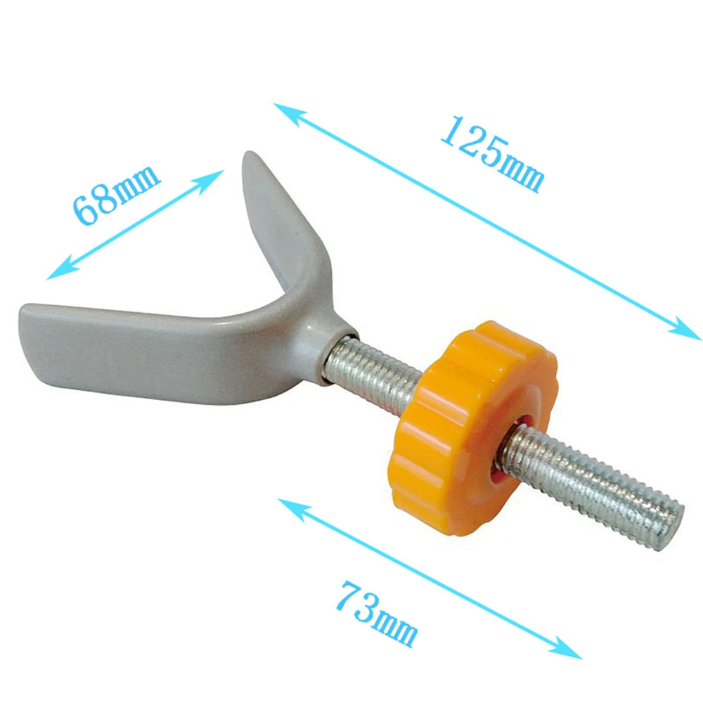 Gate Kit Y-vormige huisdierveiligheidsleuning met borgbout Moer Hek Schroeven Poortbouten Schroeven/bouten