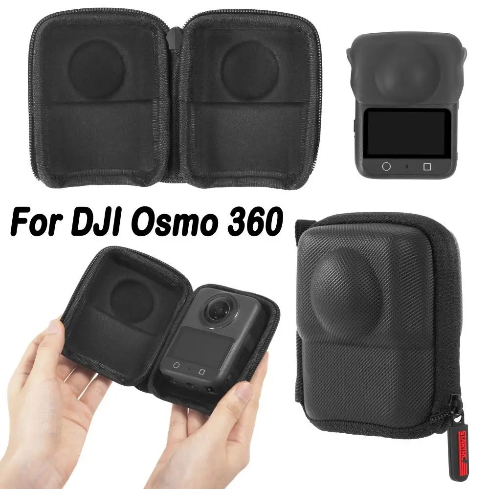 

PU Camera Mini Body Bag Shockproof Portable Storage Bag Lightweight Organizer Case for DJI Osmo 360 Panoramic Camera Accessories