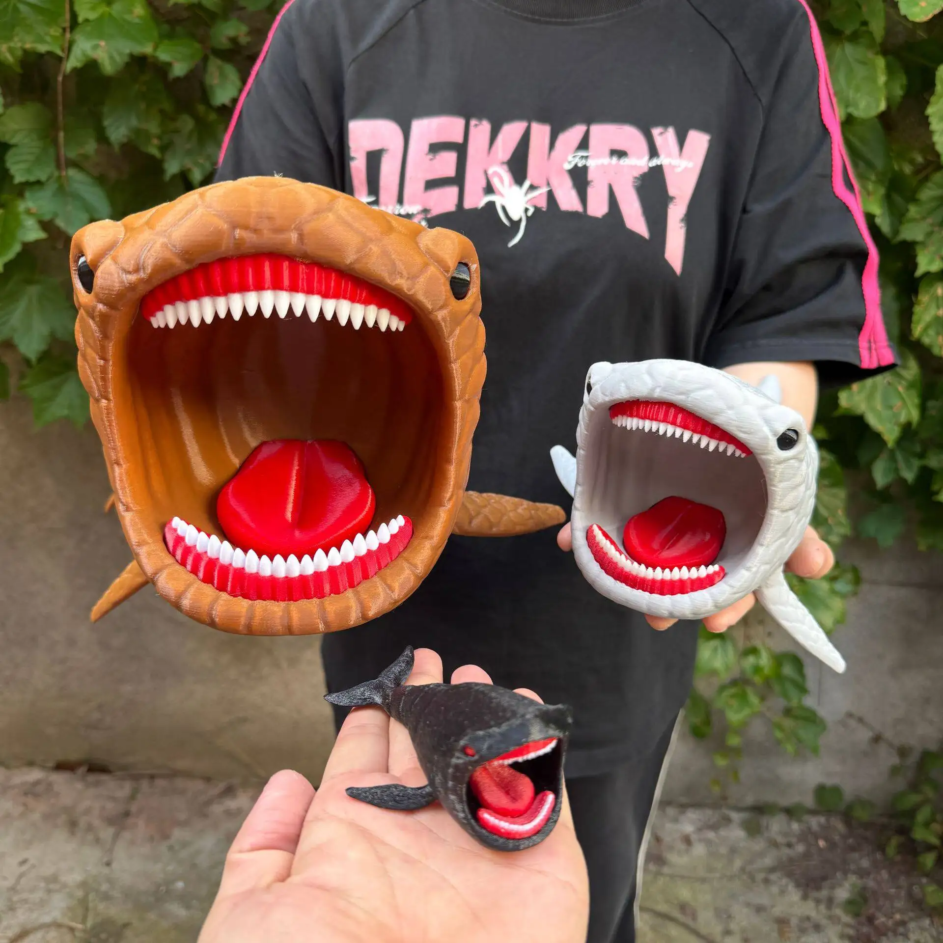 Deep Sea Exploration Sea Monster Blup Extra-Large Kids' Gift Giant Maya Sea Eater Figurine Model Ornament