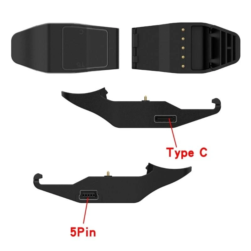Untuk Garmin Pengisi Daya Kerah Anjing Peliharaan T5 TT15 TT10 T15 GTT15x TT25 Adaptor Kabel Pengisi Daya Input Tipe C