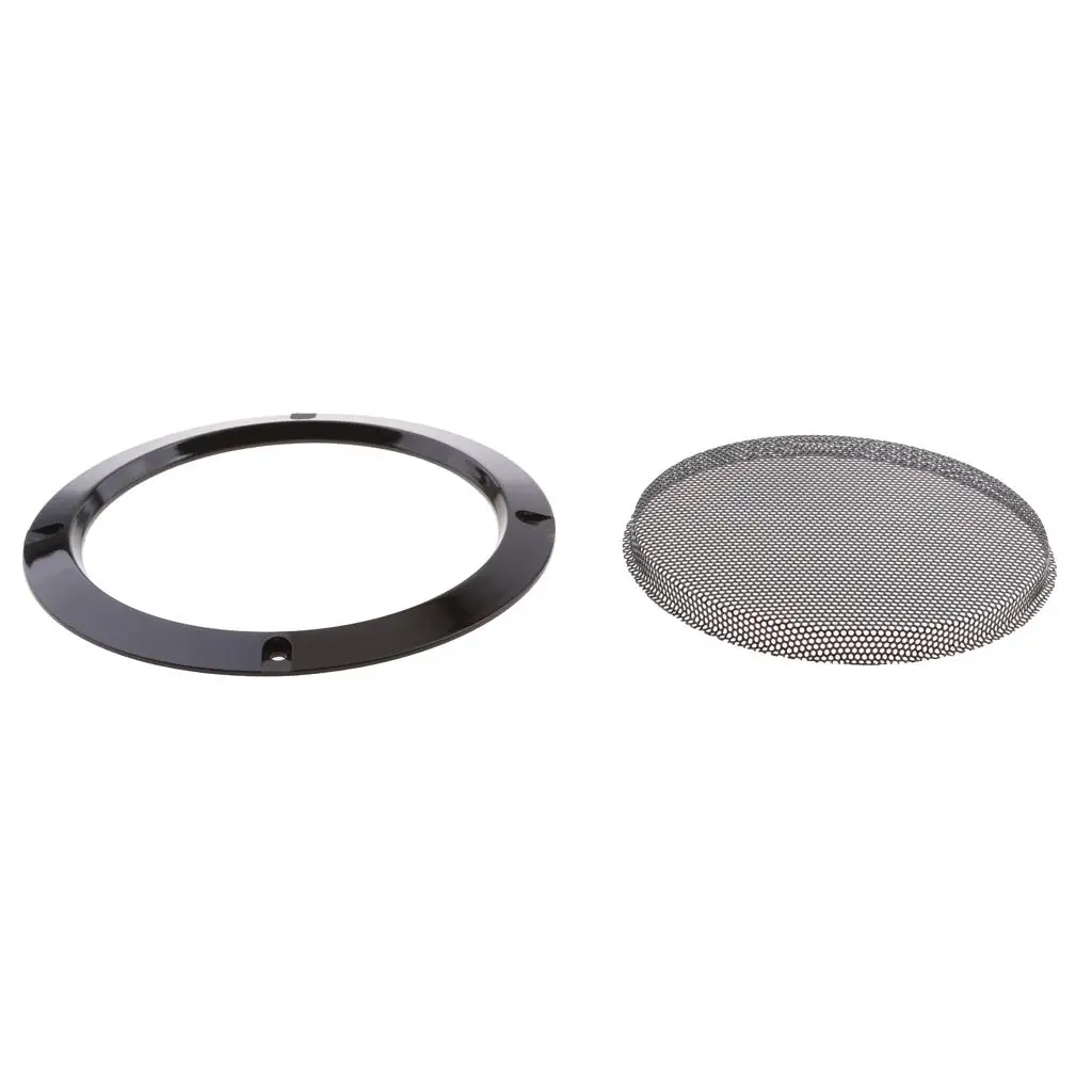 High Quality Black Speaker Grill Mesh Decorative Ring Audio Speaker Cover for Car Sound System