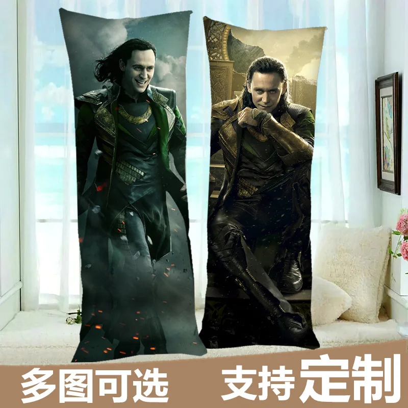 

MINISO Loki Cosplay Dakimakura Pillow Case Hugging Body Adult Prop Cartoon Accessories Toys Christmas Gifts