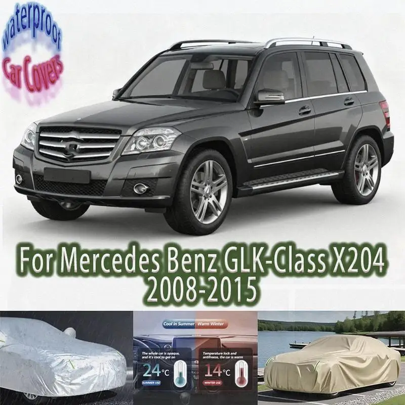 

For Outdoor Protection Waterproof Full for Mercedes Benz GLK Class X204 Sunshade Dustproof Car Accessories Car Covers