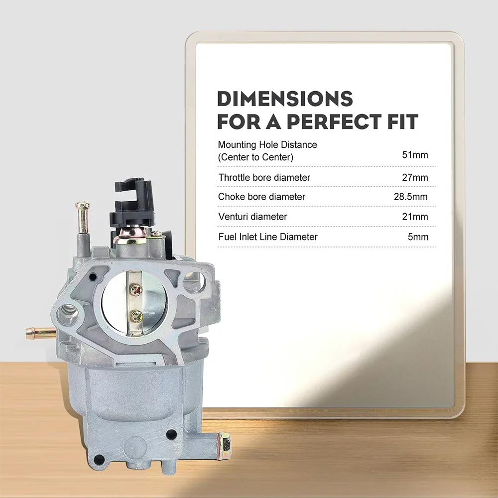 GP5500 0J58620157 Carburetor for Generac GP5000 GP6000E GP6500 GP7500 GP8000E 5KW 5.5KW 6.5KW 389cc Generator Huayi Ruixing Carb