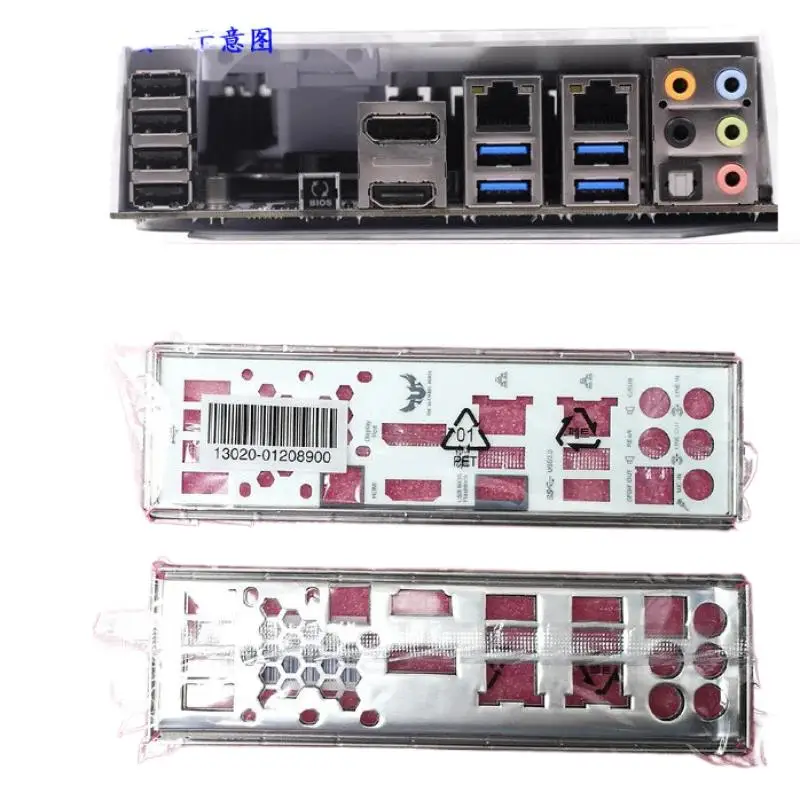 

* 1PCS SABERTOOTH Z97 MARK S FOR ASUS IO IO SHIELD Back Plate BackPlate =/*