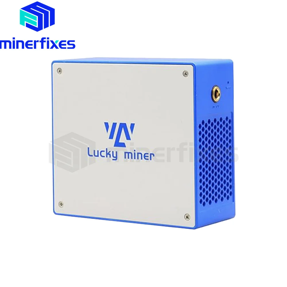 جديد جهاز تعدين البيتكوين Bitaxe Lucky Miner LV07 1TH/S Hashrate Home WiFi جهاز تعدين صامت BTC BCH DGB آلة تعدين مع 12 فولت 5A PSU